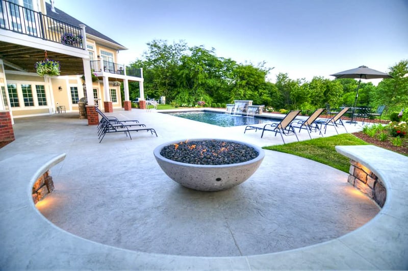 Stone Concepts Chardonnay Firepit